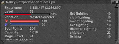 Signature for player Nakky