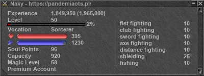 Signature for player Naky