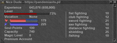 Signature for player Nice Dude