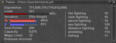 Signature for player Pakaa