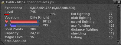 Signature for player Paldi