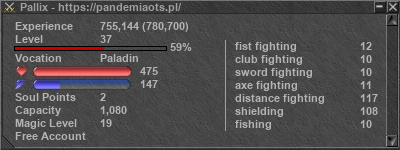 Signature for player Pallix