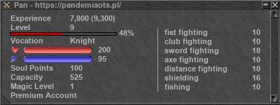 Signature for player Pan