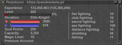 Signature for player Perpetuoni