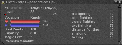 Signature for player Piotri