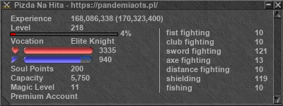 Signature for player Pizda Na Hita