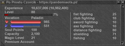 Signature for player Po Prostu Czorcik