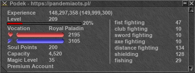 Signature for player Podek