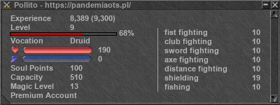 Signature for player Pollito