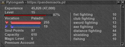 Signature for player Pytongash