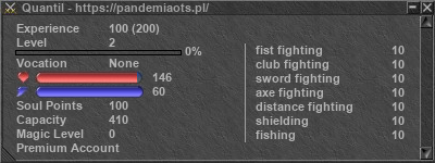 Signature for player Quantil