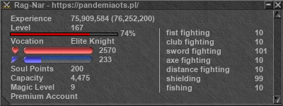 Signature for player Rag-Nar