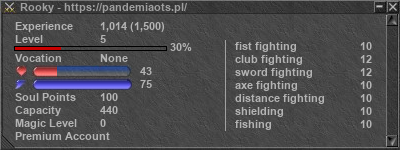 Signature for player Rooky