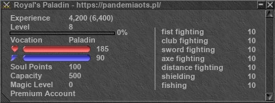 Signature for player Royal's Paladin