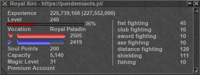 Signature for player Royal Xini