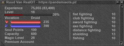 Signature for player Ruud Van RealOT