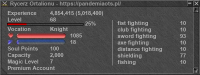 Signature for player Rycerz Ortalionu