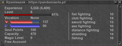 Signature for player Rzemieszek