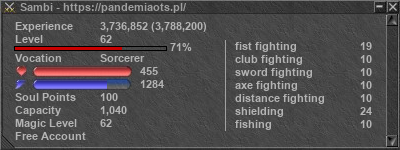 Signature for player Sambi