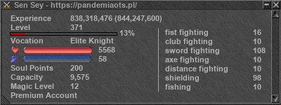 Signature for player Sen Sey