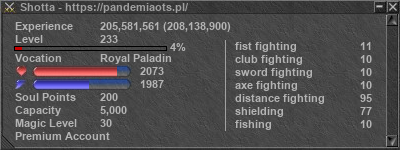 Signature for player Shotta