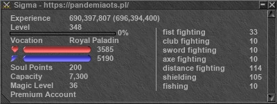 Signature for player Sigma