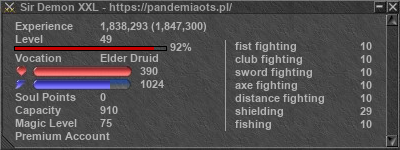 Signature for player Sir Demon XXL