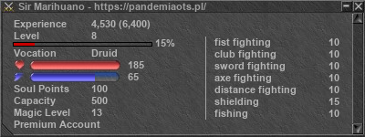 Signature for player Sir Marihuano