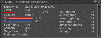 Signature for player Skiniu