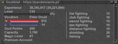 Signature for player Snubblat