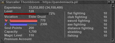 Signature for player Starcaller Thornbloom