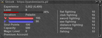 Signature for player Stricek