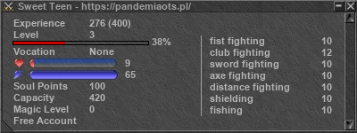 Signature for player Sweet Teen