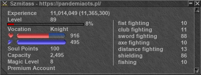 Signature for player Szmitass