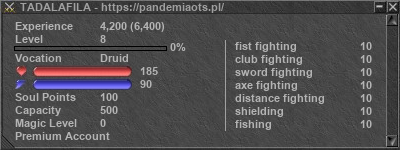 Signature for player TADALAFILA