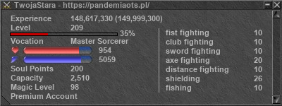 Signature for player TwojaStara