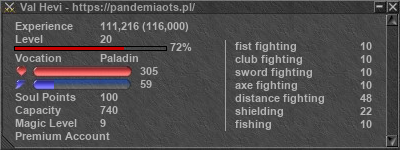 Signature for player Val Hevi