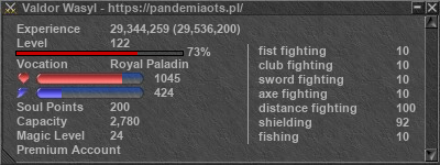 Signature for player Valdor Wasyl