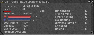 Signature for player Van Yobak