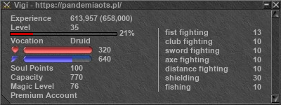 Signature for player Vigi