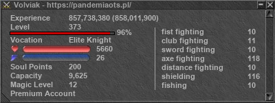 Signature for player Volviak