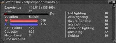 Signature for player WaterOne