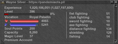 Signature for player Wayne Silver