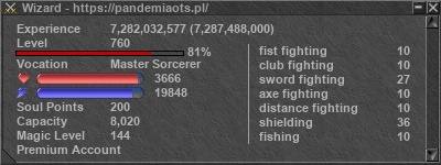 Signature for player Wizard