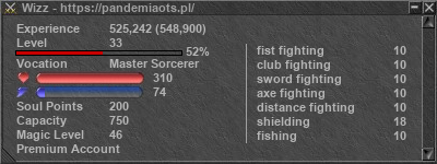 Signature for player Wizz