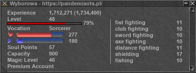 Signature for player Wyborowa