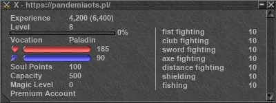 Signature for player X