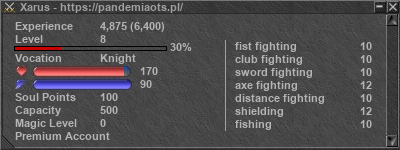 Signature for player Xarus