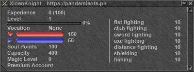 Signature for player XidenKnight