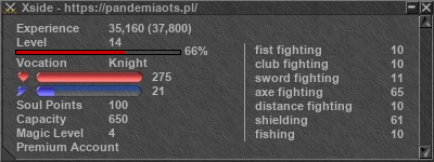 Signature for player Xside